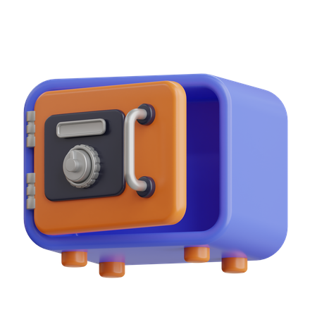 Cofre  3D Icon