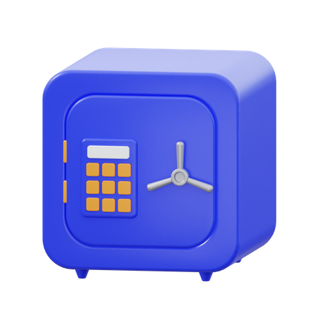 Cofre  3D Icon