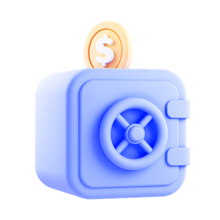 Cofre  3D Icon