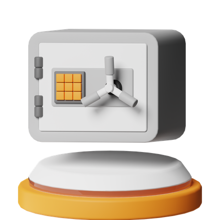 Cofre  3D Icon