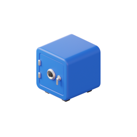 Caixa de segurança  3D Icon