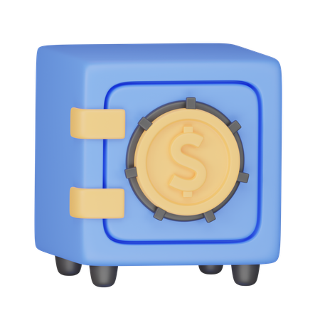 Cofre  3D Icon