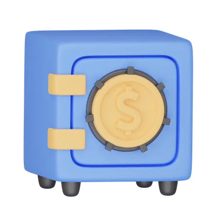 Cofre  3D Icon