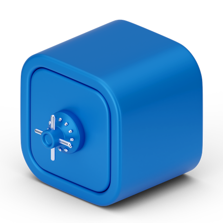 Cofre de banco  3D Icon