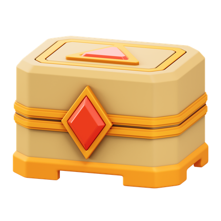 Cofre de energía  3D Icon
