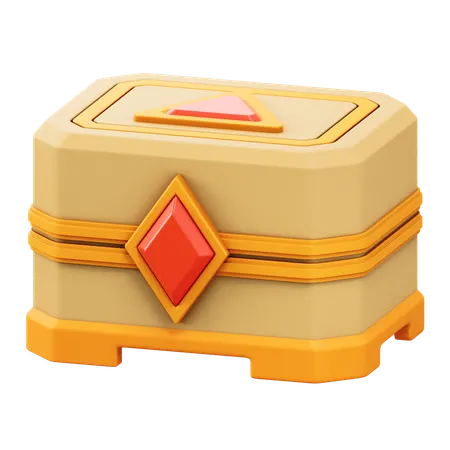 Cofre de energía  3D Icon