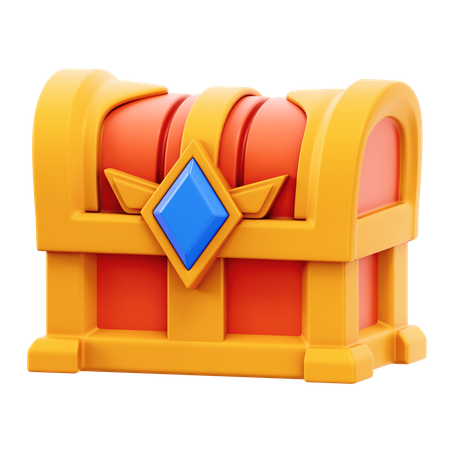 Cofre de juego  3D Icon