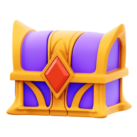 Cofre de juego  3D Icon