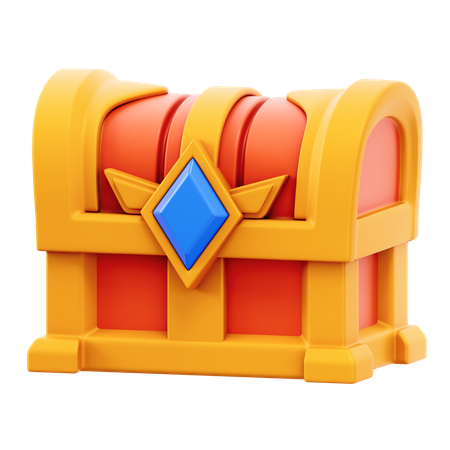Cofre de juego  3D Icon