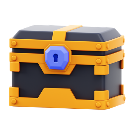 Cofre de juego  3D Icon