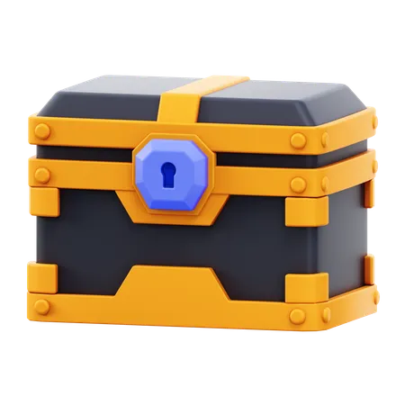 Cofre de juego  3D Icon