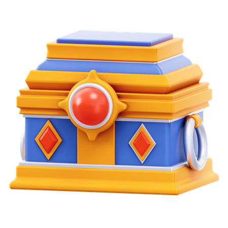 Cofre de juego  3D Icon