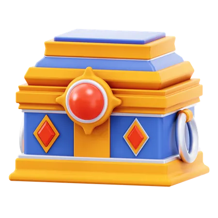 Cofre de juego  3D Icon