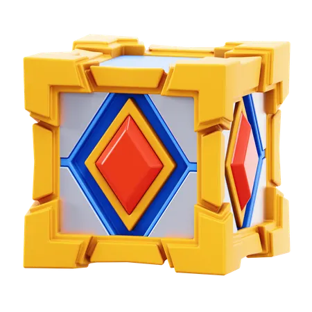 Cofre de poder  3D Icon