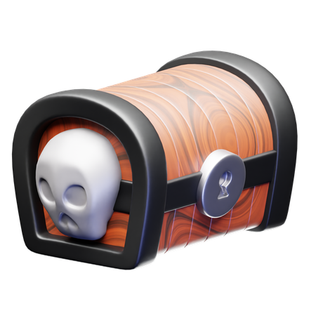 Cofre del tesoro  3D Icon