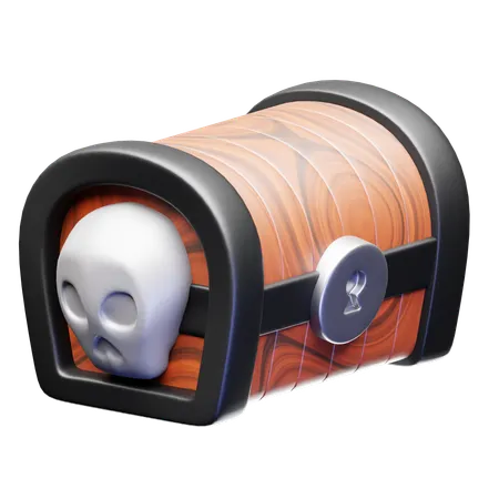 Cofre del tesoro  3D Icon