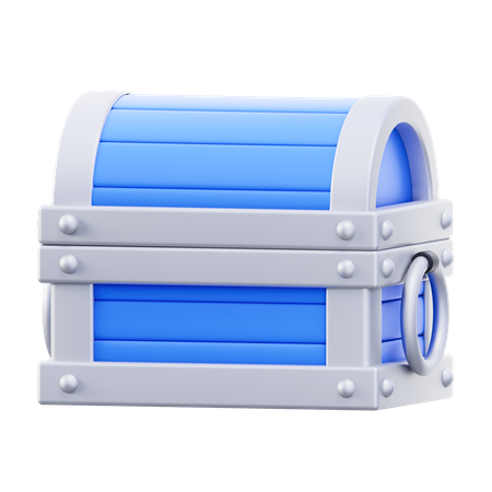 Cofre del tesoro  3D Icon