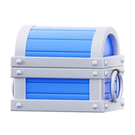 Cofre del tesoro  3D Icon