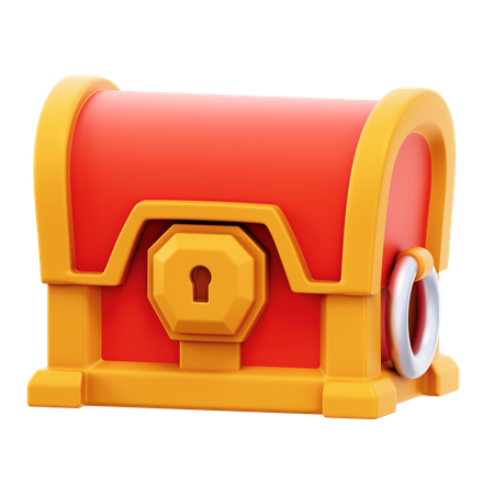 Cofre del tesoro  3D Icon