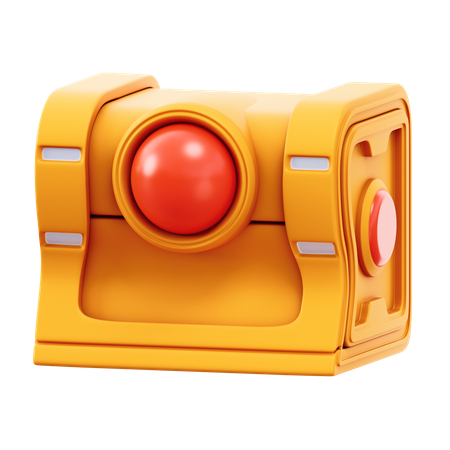 Cofre secreto  3D Icon