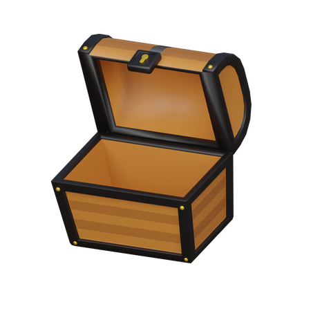 Cofre vacio  3D Icon