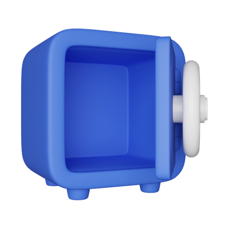 Cofre vazio  3D Icon