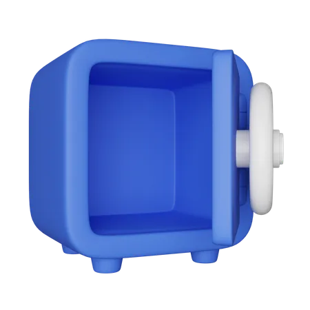 Cofre vazio  3D Icon