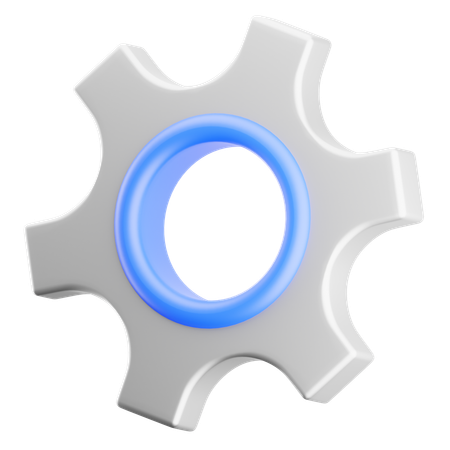 Cog  3D Icon