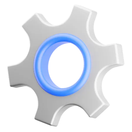 Cog  3D Icon