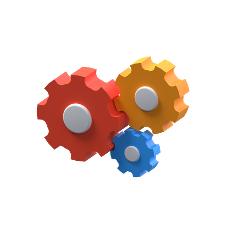 Cog Wheel  3D Icon