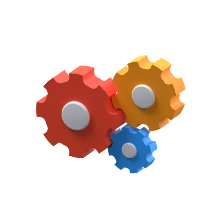 Cog Wheel  3D Icon