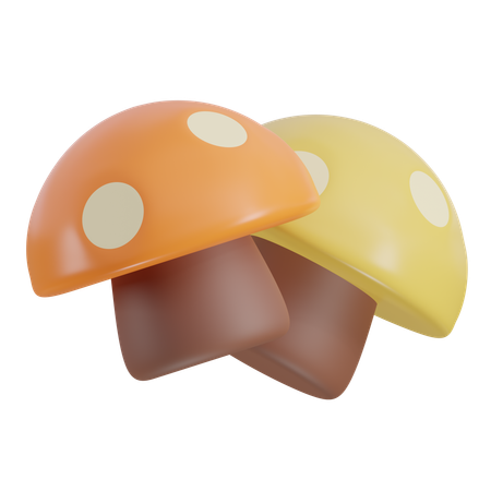 Cogumelo  3D Icon