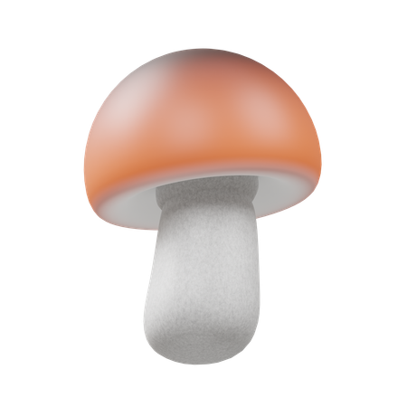 Cogumelo  3D Icon