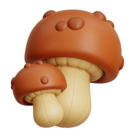 Cogumelo  3D Icon