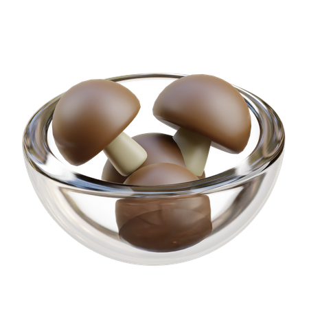 Cogumelo  3D Icon