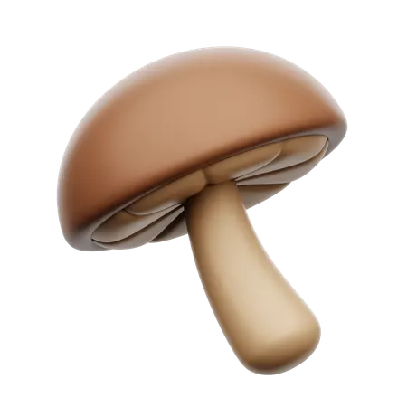 Cogumelo  3D Icon