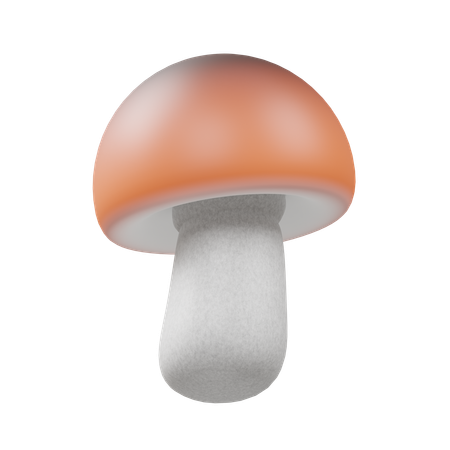 Cogumelo  3D Icon