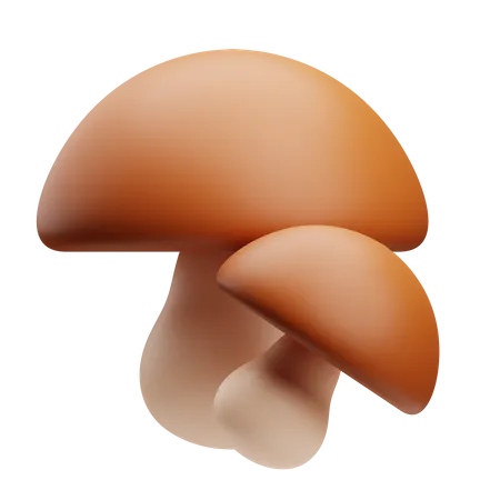 Cogumelo  3D Illustration