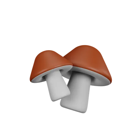 Cogumelo  3D Icon