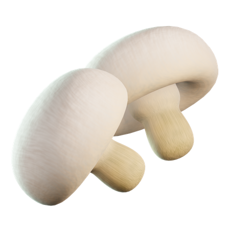 Cogumelos  3D Icon