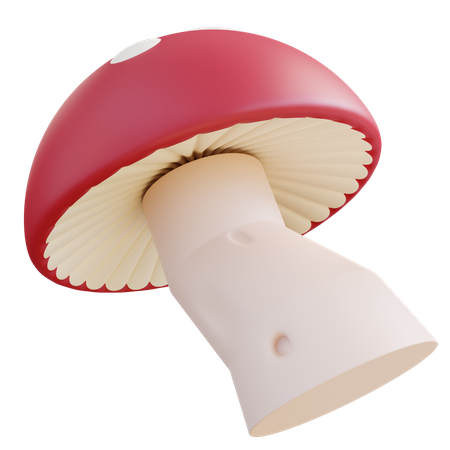 Cogumelos de fantasia  3D Icon
