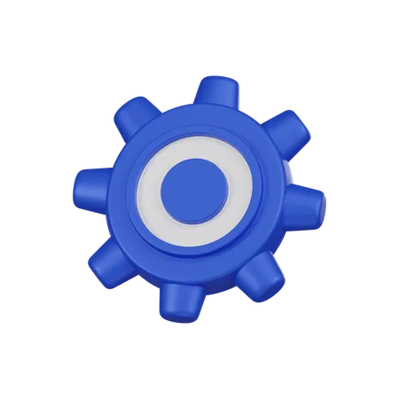 Elevate Your Projects With A 3 D Rendered Minimal Settings Cogwheel Gear Icon Adding A Sleek And Functional Touch To Your Designs Ideal For Web Presentations And More 3D Icon