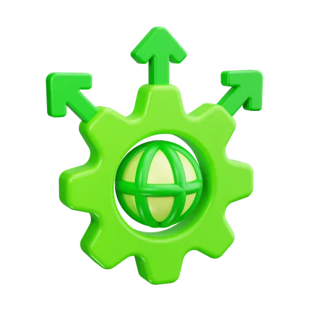 Cogwheel  3D Icon
