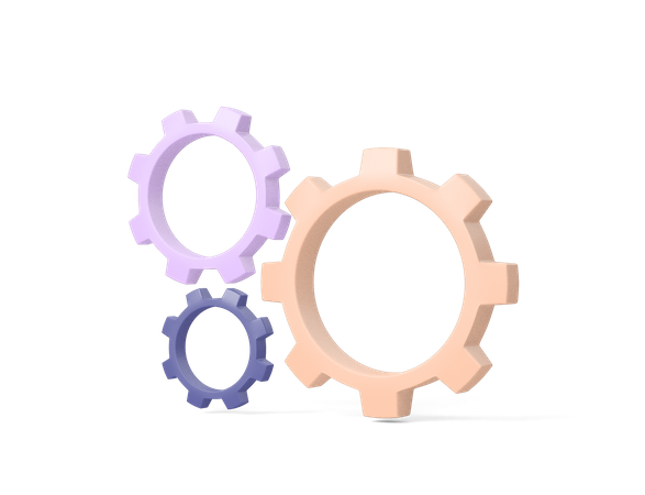 Cogwheel  3D Icon