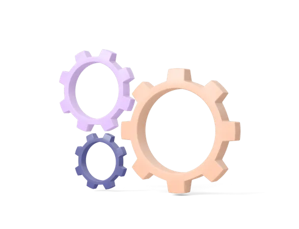 Cogwheel  3D Icon