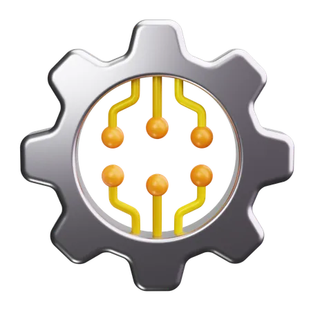 Cogwheel  3D Icon