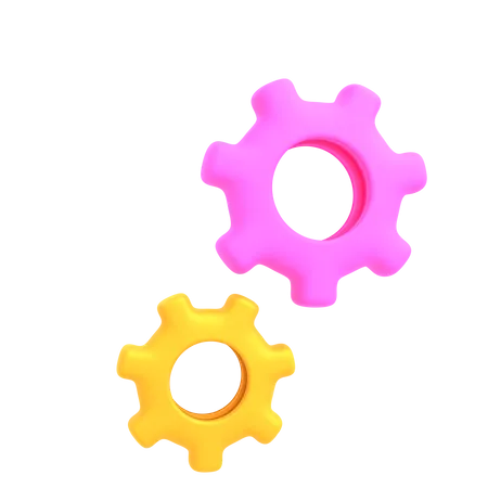 Cogwheel  3D Illustration