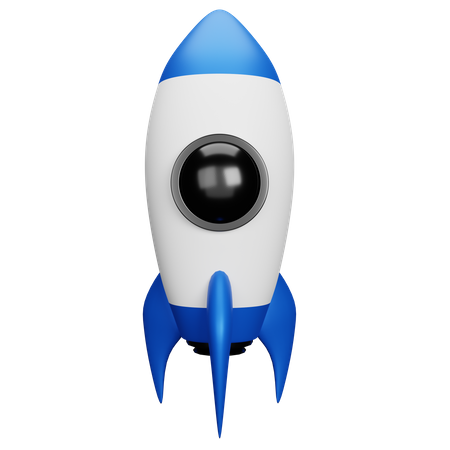 Cohete  3D Icon