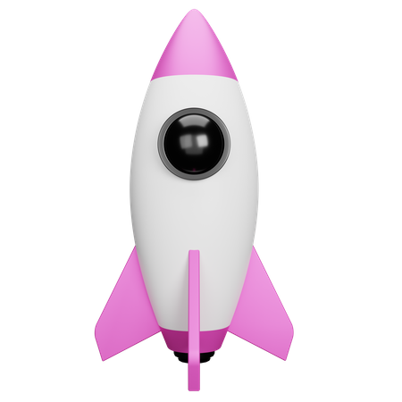 Cohete  3D Icon