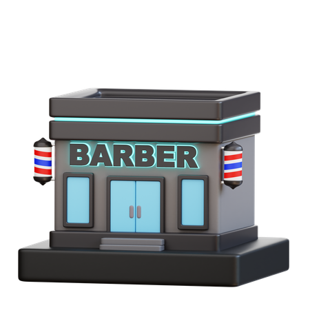 Coiffeur  3D Icon